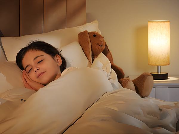 Small Table Lamp for Bedroom with Night Stands Bedside Lamps