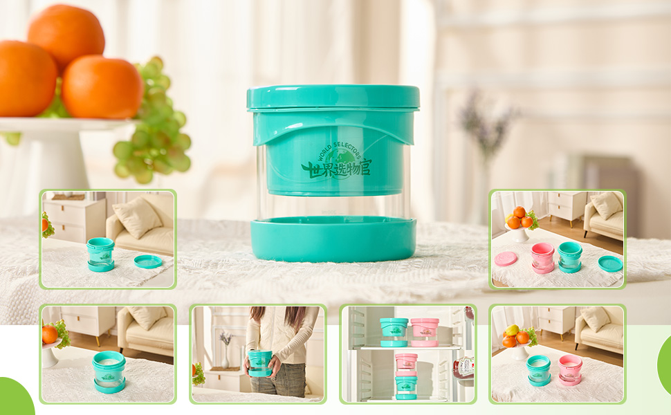 The lifestyle images of this Strainer
