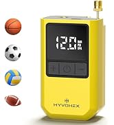 Ball Pump for Sports Balls, Portable Electric Basketball Pump Ultra Fast Inflation, with Digital ...