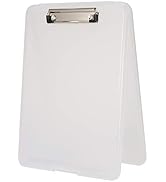 Hongri Plastic Clipboard with Storage, Open Nursing Clipboard Foldable Storage for Nurses, Lawyer...
