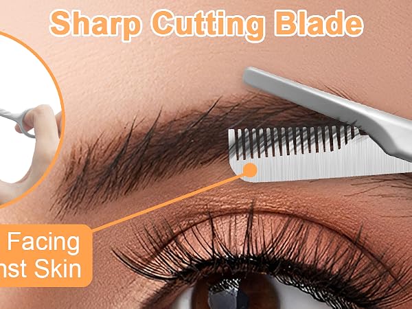 Eyebrow Trimmer Scissors