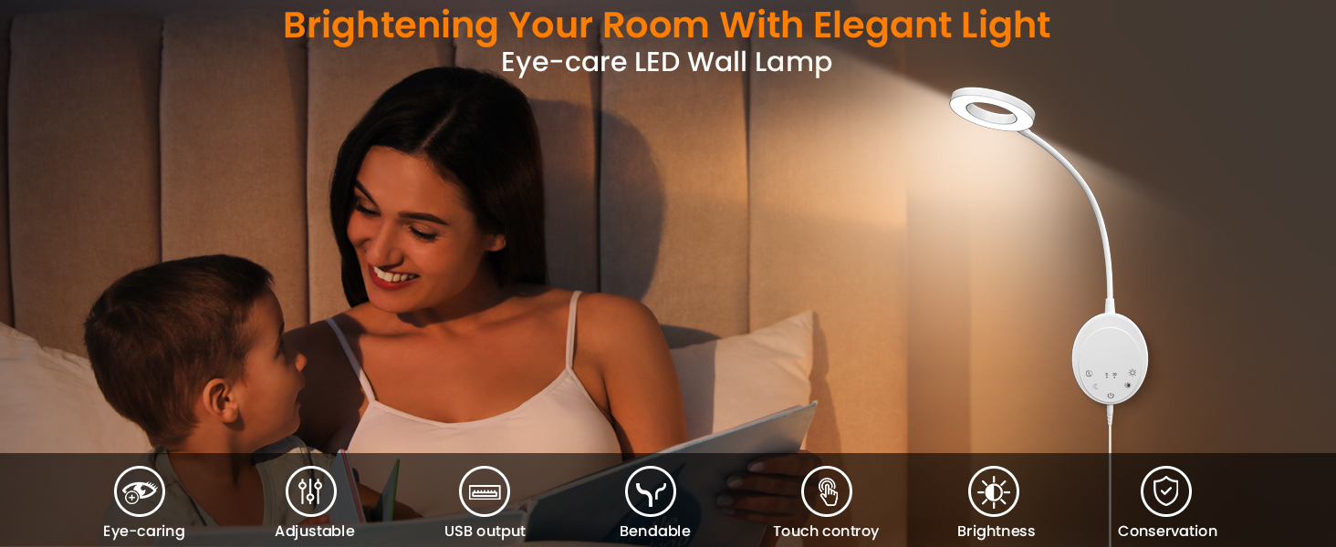 Wall Mounted Reading Light