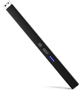 VEHHE Candle Lighter, Windproof Pulse Electric Lighter with Anti-False-Touch Lock, USB Type-C Ext...
