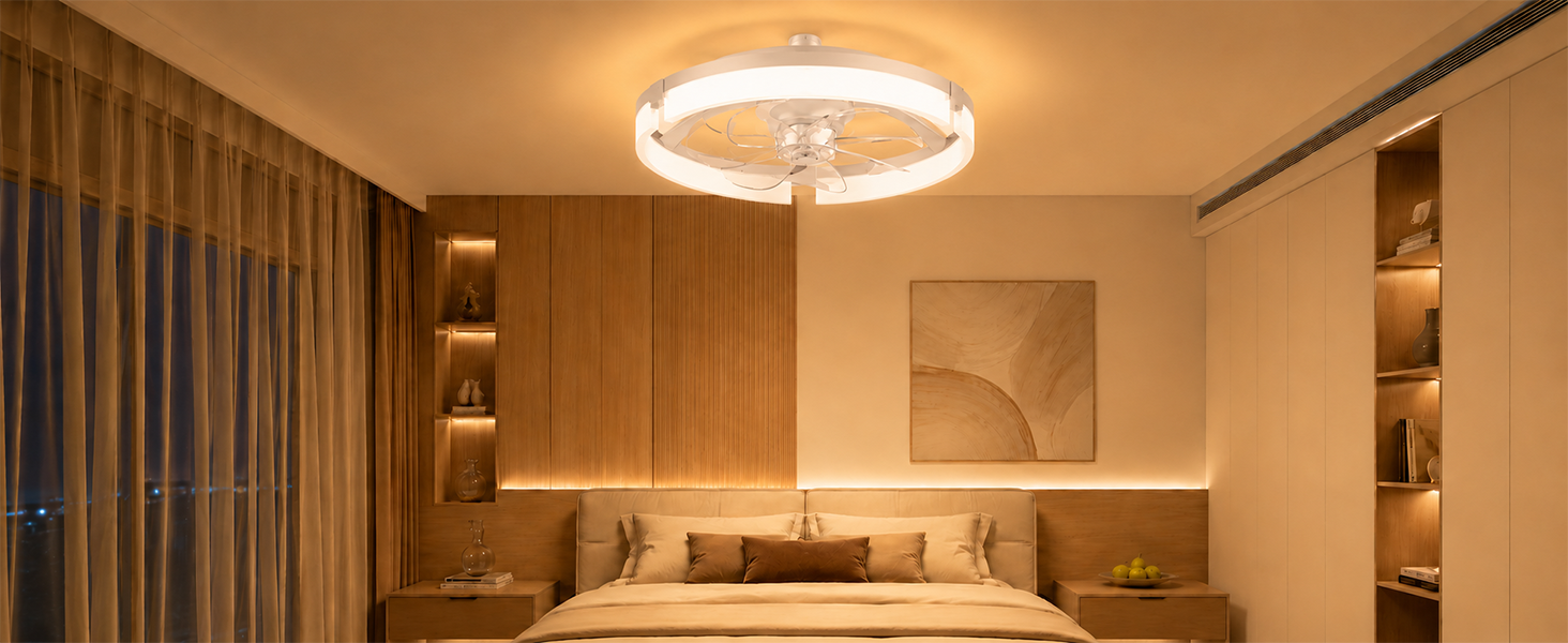 Ceiling Fans with Lights and Remote