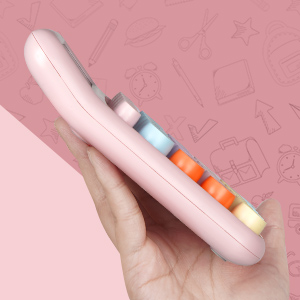 Mechanical Calculator pink-4.1