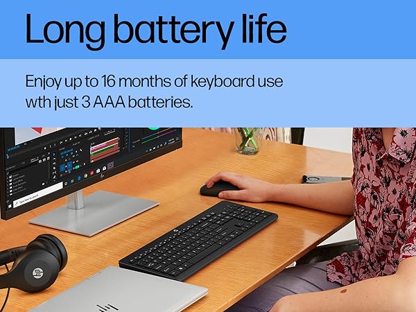 Mobile 4b - HP 230 Wireless Mouse and Keyboard Combo