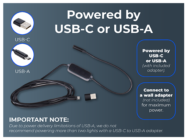 video conference light