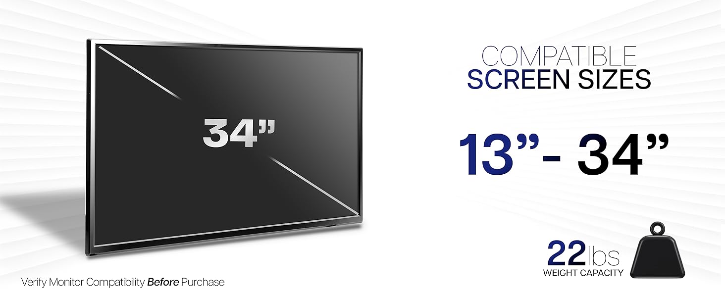 Extra Tall Dual Monitor Mount