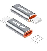 Light-ning to USB C Adapter 2 Pack,PD27W/66W/QC100W Fast Charging Data Transfer,Light ning Female...