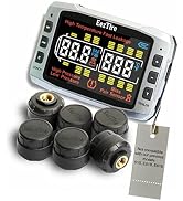 EEZTire-TPMS Pro (518C) Tire Pressure and Temperature Monitoring System 3.5" Color Display + 6 at...