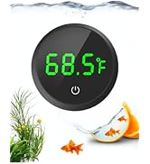 QZQ Fish Tank Thermometer Aquarium Thermometer Wireless Touch Stick Digital Aquarium Thermometer ...