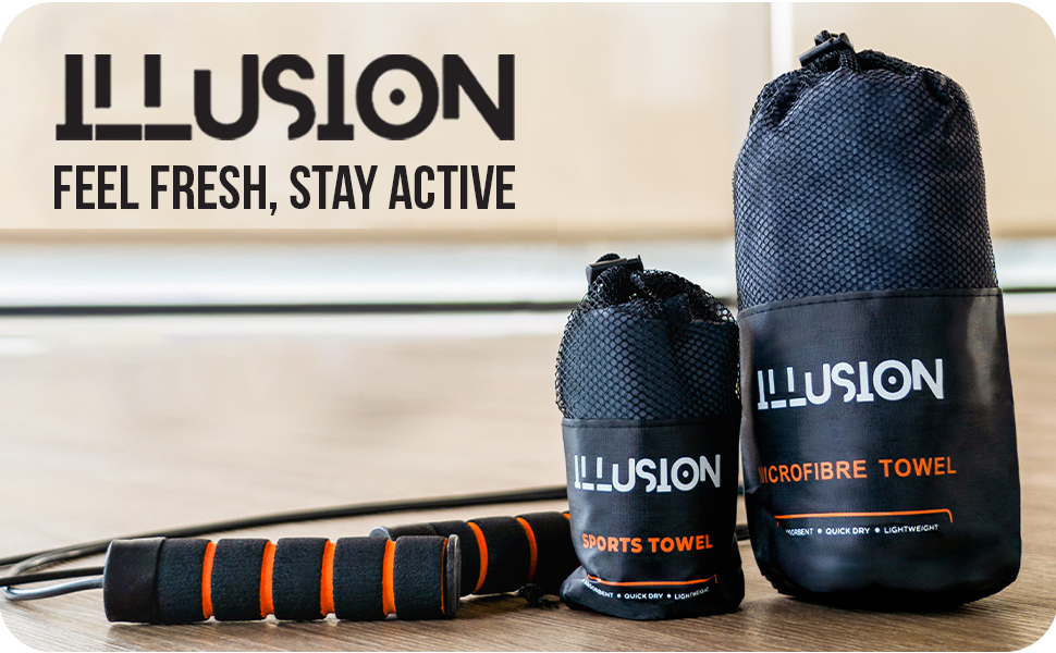 the illusion gym towel - - the ultimate sports towel
