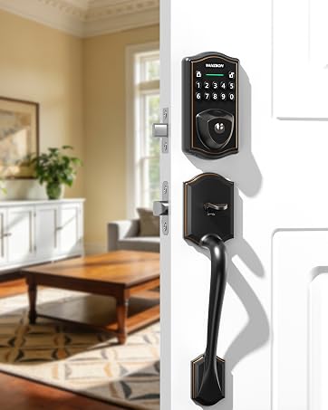 keypad door lock with deadbolt