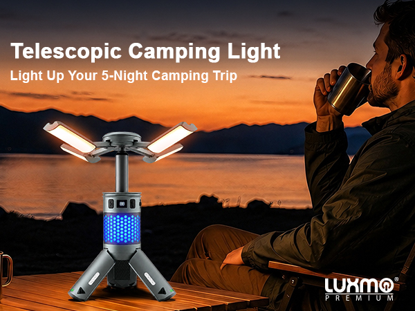 telescopic camping light