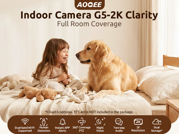 Indoor camera G5-2K clarity