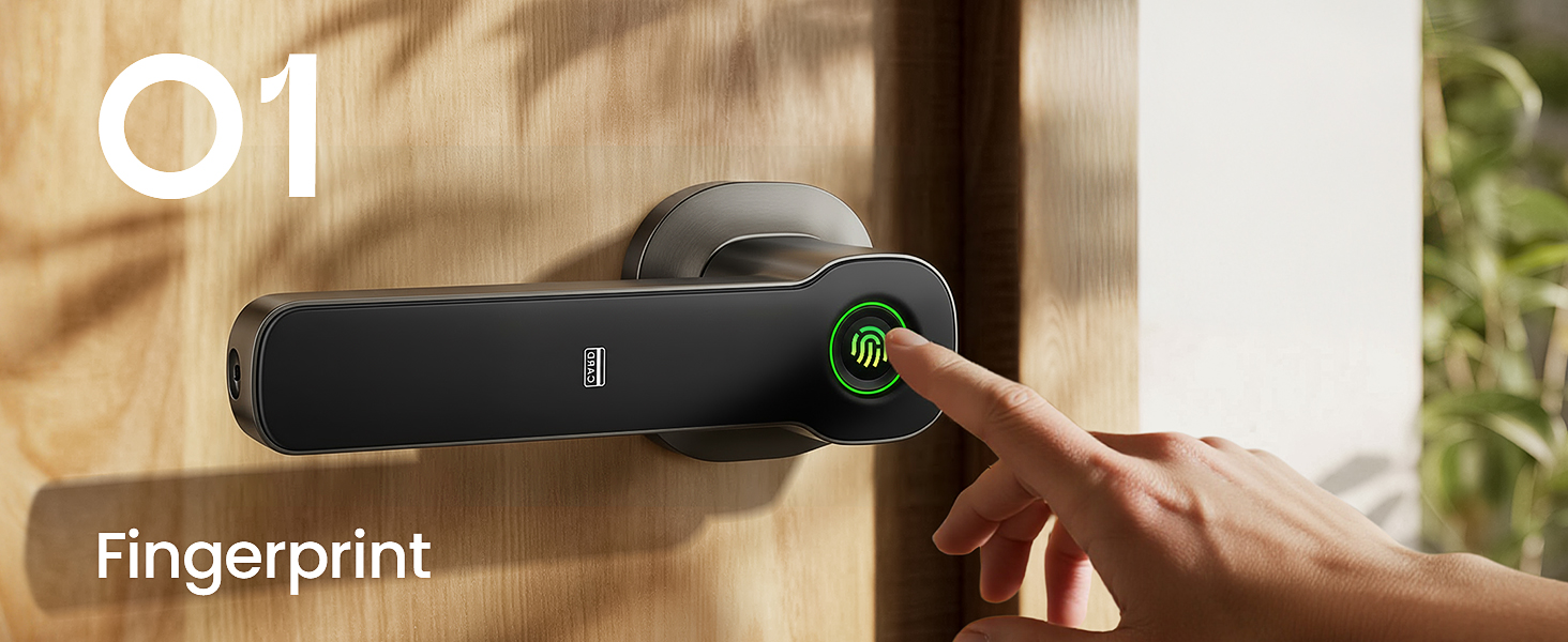 smart door lock fingerprint door lock