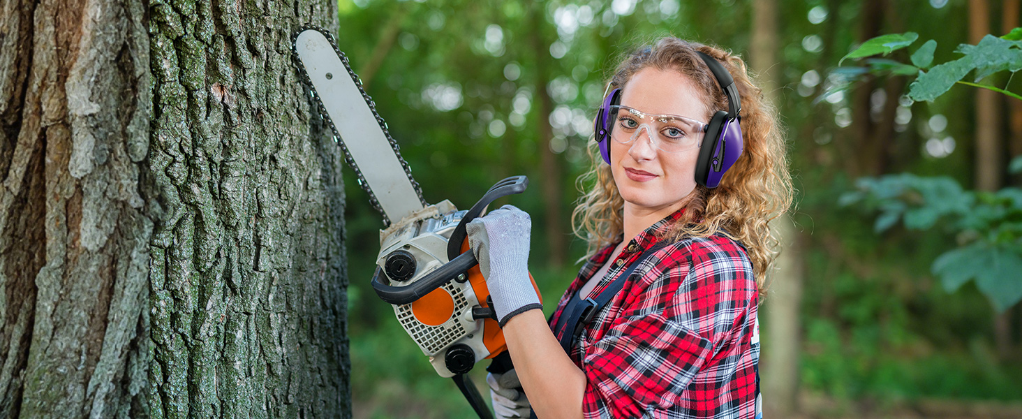 Dr.meter Noise Cancelling Headphones for Adults Ear Protection Hearing Protection Ear Muffs Kids