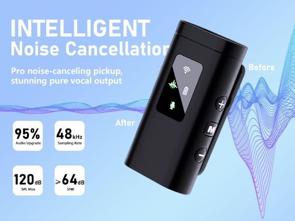 Wireless Microphones 4 for iPhone Android Phone