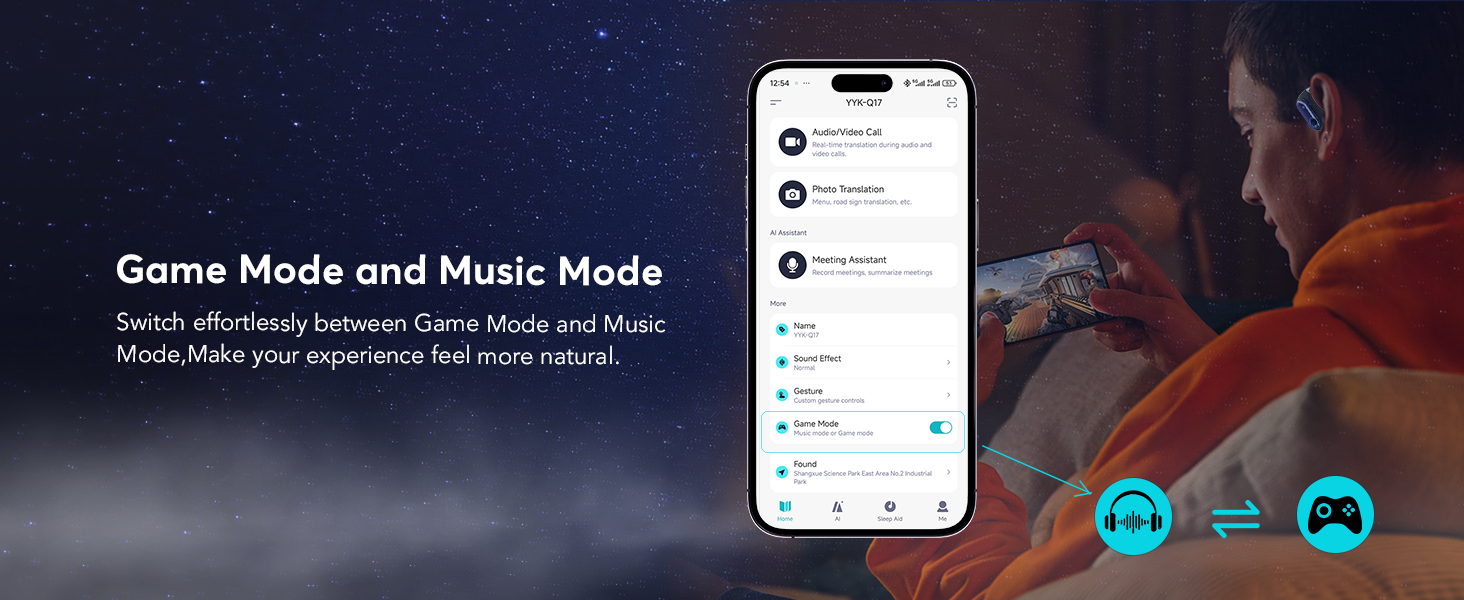 Game Mode and Music Mode