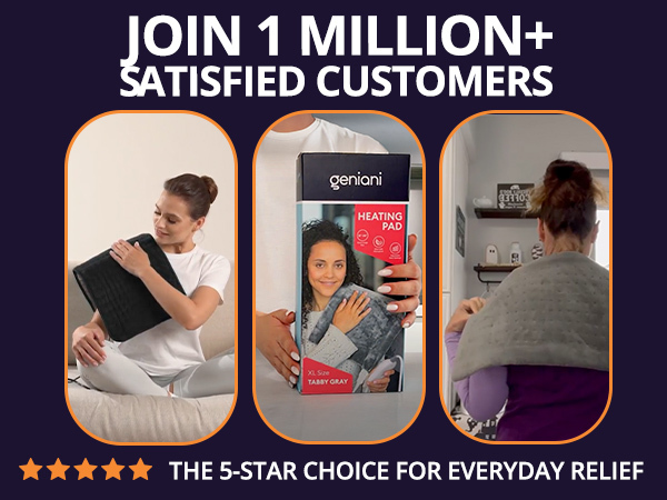 perfect for everyday relief heating pad manta termica