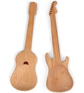 Novelty guitar wooden spoons