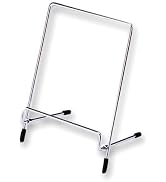 Asuka DB522 Free Plate Stands for Display Decorative Plate Book,Photo Easel Medium, Silver 6inch ...