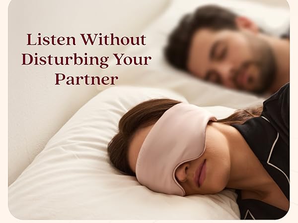 snoozeband noise cancelling headphone masks white wireless headband on soft built in