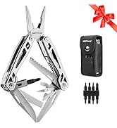 WETOLS Multitool with Pocket Knife, Birthday Gifts for Men Women Mom Dad, 21-in-1 Stainless Steel...