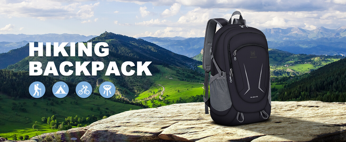 The MIYCOO packable backpack is ultralight.