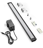 MYPLUS Under Cabinet Lights, 12" Touch Activated Under Counter Lighting, Warm White(3000K) Alumin...