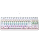 THIRDREALITY Smart Mechanical Keyboard MK1, Matter Over WiFi, 87-Key Wired Gaming Keyboard/USB-A,...