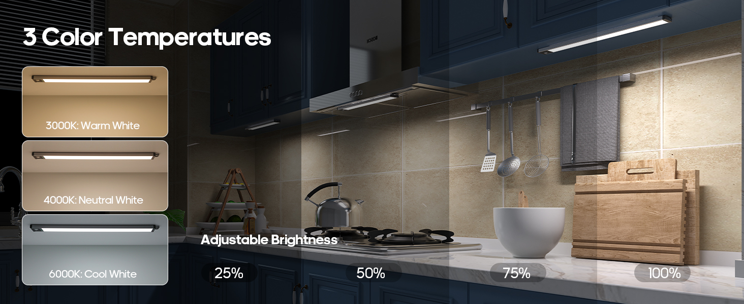 under cabinet lighting wireless