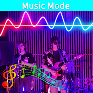 32.8Ft Led neon strip light Music synchronization