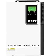 SOGTICPS 140A MPPT Solar Charge Controller 48V Battery Regulator with LCD High Voltage Input PV M...