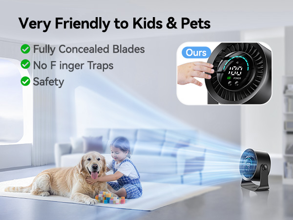 desk fans small quiet