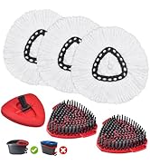 Mop Heads Replacements for Ocedar, Mop Replace Head for O Cedar EasyWring 1-Tank Spin Mop, 6 Mop ...