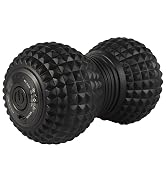 EXELLEON vibrating peanut massage ball for back, neck, calves and feet