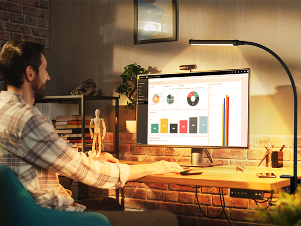 desk lamp for college dorm room gaming working