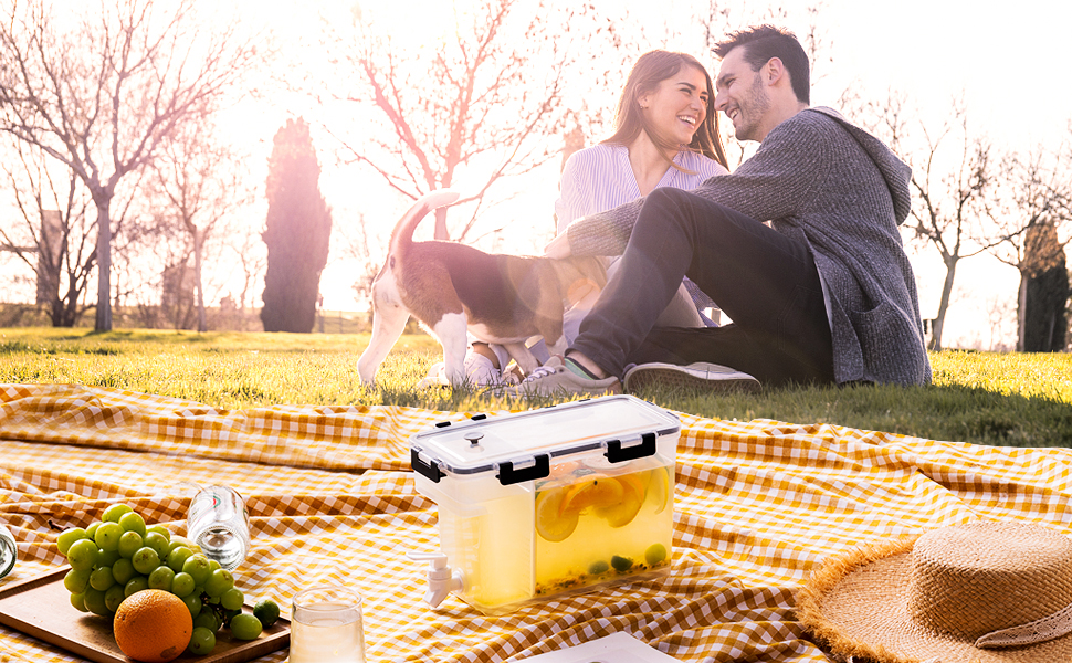 Plastic Beverage Dispenser