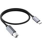 Danfetsoy USB C to USB B Cable1.6ft, USB C Printer Cable Male to Male Suitable for Printer, Scann...