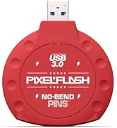 PixelFlash No-Bend Pins USB 3 CF Card Reader Tactical SuperSpeed Compact Flash Adapter [American ...