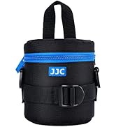 JJC Deluxe Lens Case Pouch Bag for Canon EF-S 18-55mm/EF 50mm f1.8/RF-S 18-150mm, Nikon AF-S 18-5...