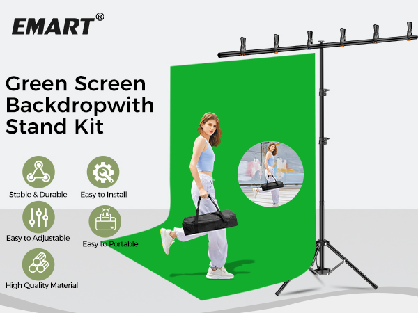 green screen backdrop kit