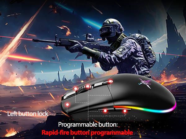 wireless gaming mouse