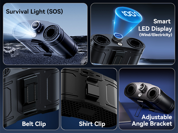clip on fan for shirt