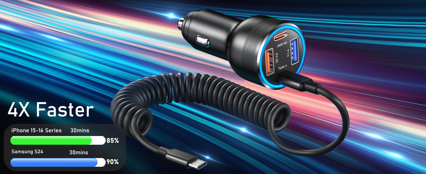 car charger power adapter