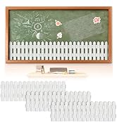 Spring Summer Picket Fence Bulletin Board Decoration White Picket Fence Cutouts for Classroom Hom...