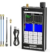 AURSINC Portable Spectrum Analyzer SSA463, 35MHz - 6.3GHz Frequency Analyzer, RF Signal Generator...