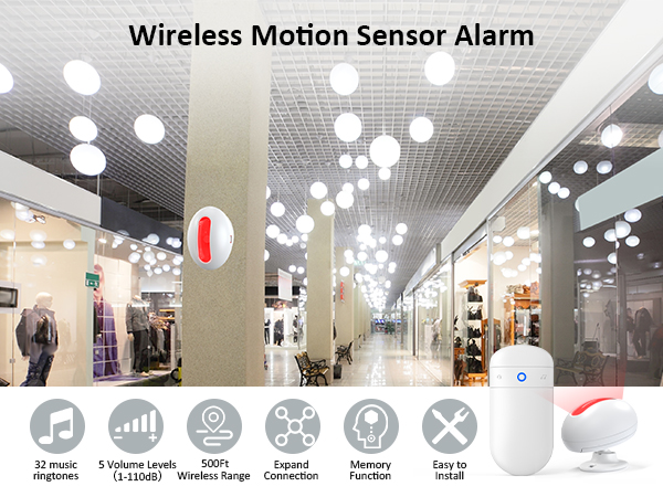 Wireless Motion Sensor Door Chime