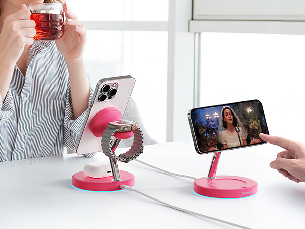 apple phone and watch charging station